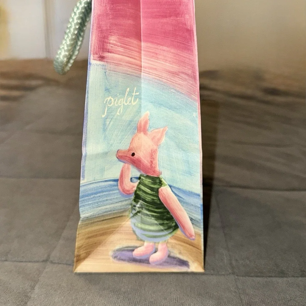 Classic Winnie the Pooh & Piglet Gift Bags 9x8 Disney Baby Shower